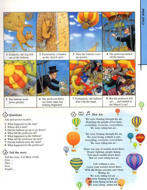 Grapevine 2 Unit 9 'Hot Air' right page 59K