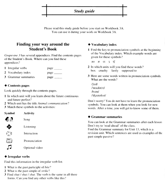 Grapevine Workbook 3A page 4 29k